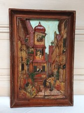 Tableau Bois Sculpté C