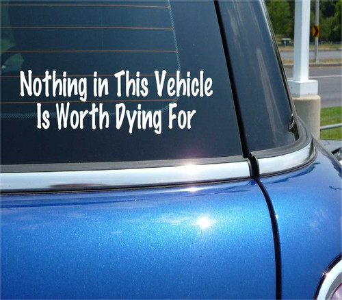 Nothing this vehicle - nothing,