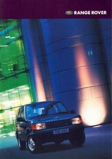 Catalogue Brochure Land Rover Range Rover 1997 Grande Bretagne / U.K.