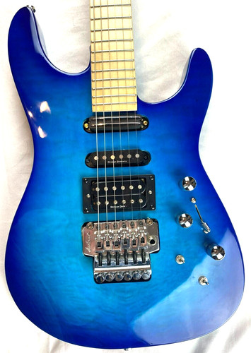 Blue flame maple - blue,