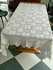Linge ancien nappe ou - linge,