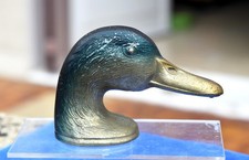 "Ducky Paris". Décapsuleur en métal, Vintage, à motif d'une tête de Canard.