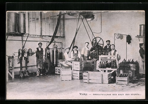 Cpa vichy embouteillage - cpa, des