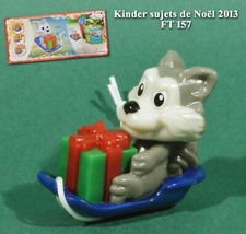 Kinder sujets de Noël 2013 Europe, figurine FT 157 + BPZ