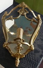 Applique miroir bronze ancienne