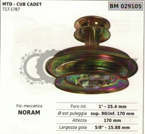 Embrayage mécanique noram - embrayage,