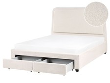 Lit Scandinave en Bouclé 160