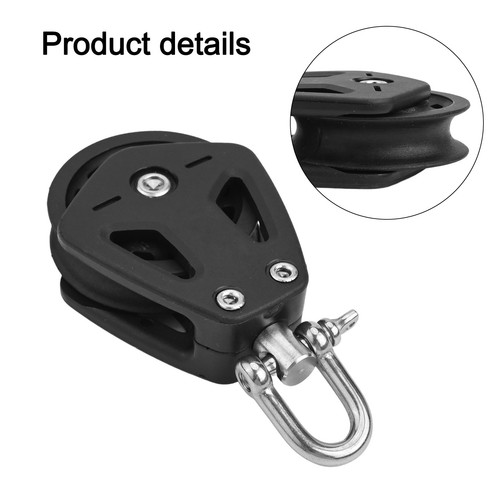 Pour bloc poulie nylon charge - nylon,