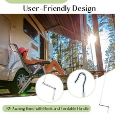 Manivelle pour auvent de