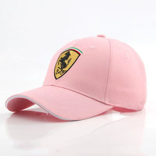 Casquette ferrari rose - –,
