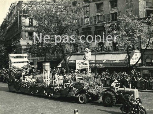 Paris 1953 boulevard - boulevard, des