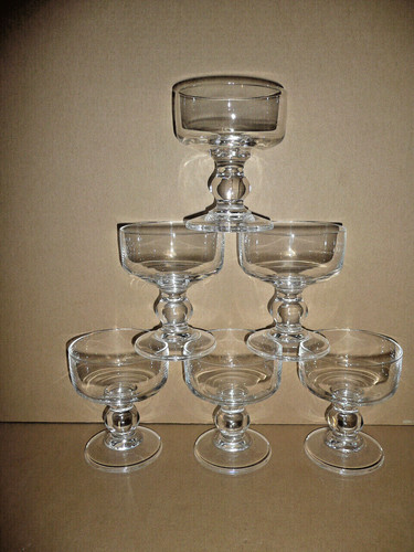 Coupes champagne glace - 6,