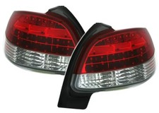 LED Feux Arrière Rouge Blanc pour Peugeot 206 à Partir De 8/1998-