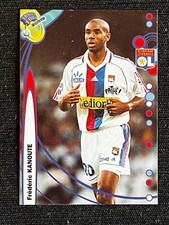 CARD CARTE FREDERIC KANOUTE LYON # 86 DS COLLECTION FRANCE FOOT 2000