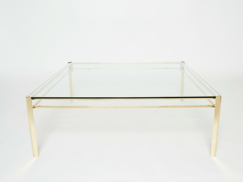 Grande table basse carré
