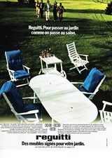 Publicité Advertising 108   meubles jardin Regutti   Alto Vigano
