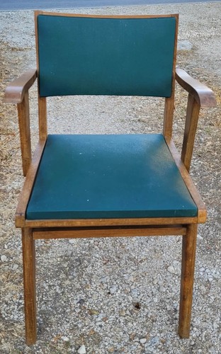 Fauteuil vintage bois - , et