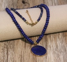 collier lapis lazuli