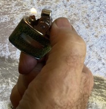 Briquet Ronson Made in England essence Galuchat