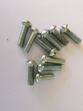 MECCANO LOT DE 10 VIS 12 mm tête bombée ref 111a