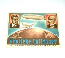 cpa Allemande LUFTFAHRT 1937