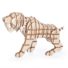 Puzzle 3d maquette en bois -