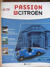 FASCICULE  75 PASSION CITROEN  ROSALIE DES RECORDS