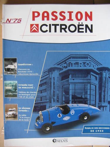 Fascicule passion citroen - ,