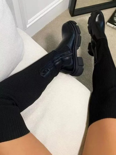 Bottes genou femme - bottes,