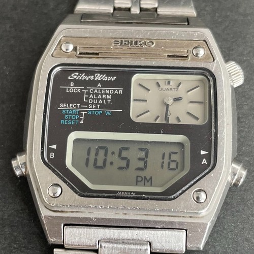 Seiko silver wave - seiko,