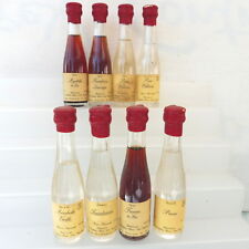* 8 MIGNONNETTES POIRE WILLIAM FRAMBOISE SAUVAGE PRUNE FRAISE FRAMBOISINE