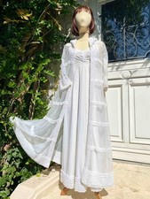 RARE : ESEMBLE CHEMISE DE NUIT et DÉSHABILLÉ VINTAGE 1960