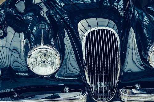 Phare voiture ancienne retro