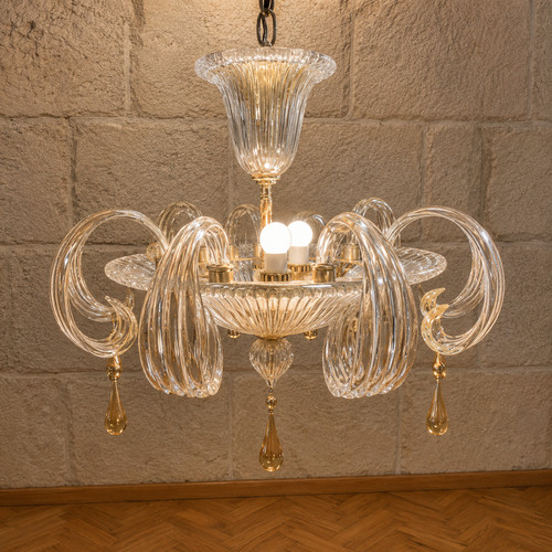 Important lustre murano - lustre, en