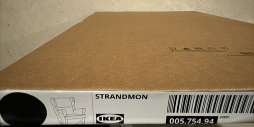 Ikea strandmon cover slipcover - ikea,