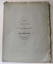 Mozart Grande Sonate pour 2