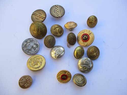 Lot boutons en métal - boutons,