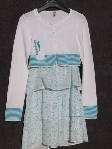 Ensemble robe gilet court - robe,