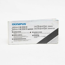 Olympus Mju II Zoom 80 English