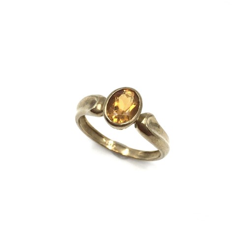 Bague jaune 8 - bague,
