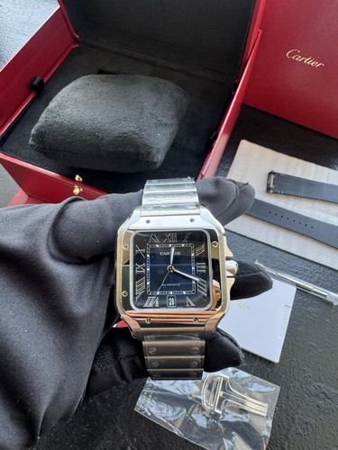 2026 cartier santos - santos, blue