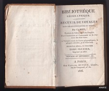 CAMPE  RECUEIL DE VOYAGES dans les quatre parties du Monde Asie Cook Spitzberg
