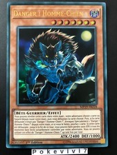 Carte YU-GI-OH! DANGER ! HOMME-CHIEN ! MP19-FR218 FR UR NEUF