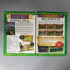 Chiens De La Guerre Empire Armée Warhammer 5ème Édition Vintage Rétro Publicité