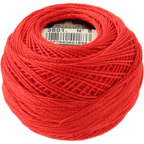 Fil broder rouge tulipe - fil,