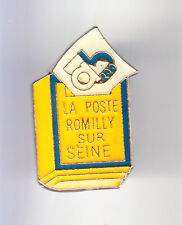 RARE PINS PIN'S .. PTT LA POSTE BOITE LETTRE ROMILLY SUR SEINE 10 ~BQ
