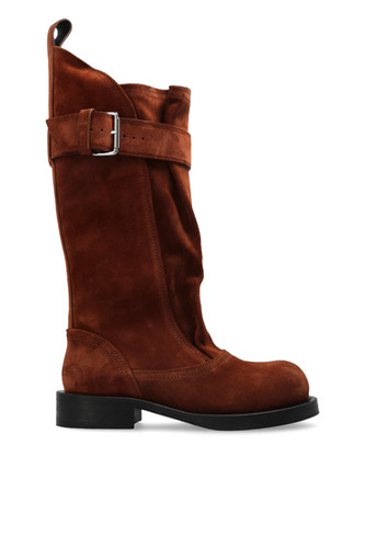Iro riff brown suede - suede, new