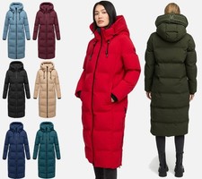 Marikoo Femme D'Hiver Doudoune Manteau Parka Anorak Long Chaud Doublé Tikoraa