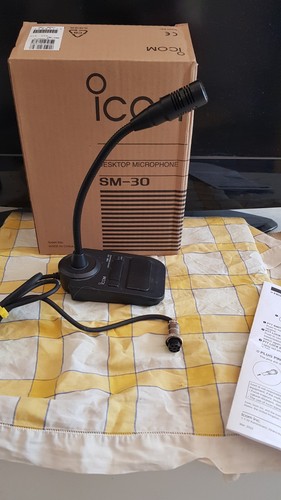 Icom microphone de - icom, sm-30