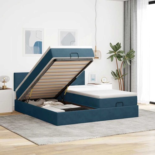 Lit coffre avec - , led